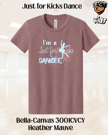 I'm a Just for Kicks Dancer Youth Tee