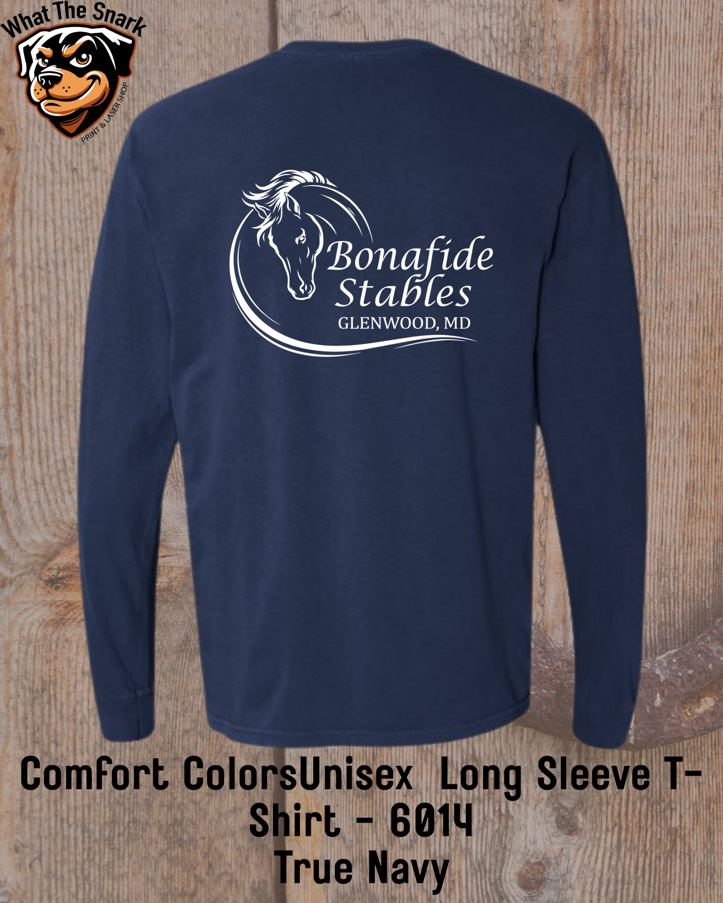 Bonafide Stables Comfort Colors Long Sleeve