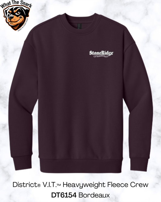 District V.I.T. Heavyweight Fleece Crew