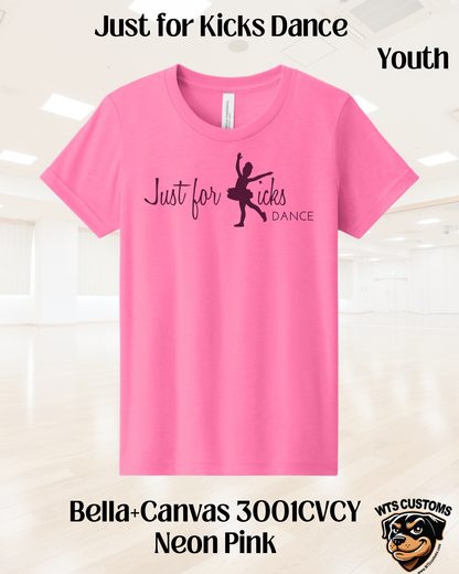Kids Just for Kicks Logo Tee