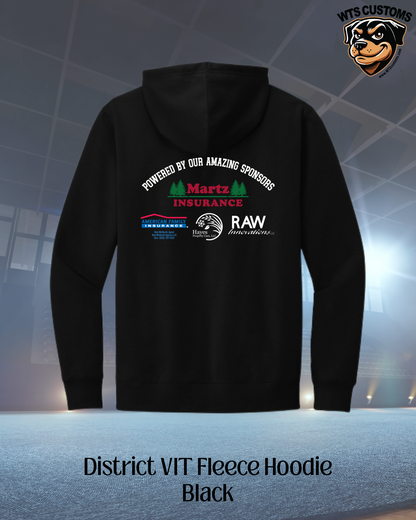 Wautoma Gymnastics 2026 Male Competition Hoodie