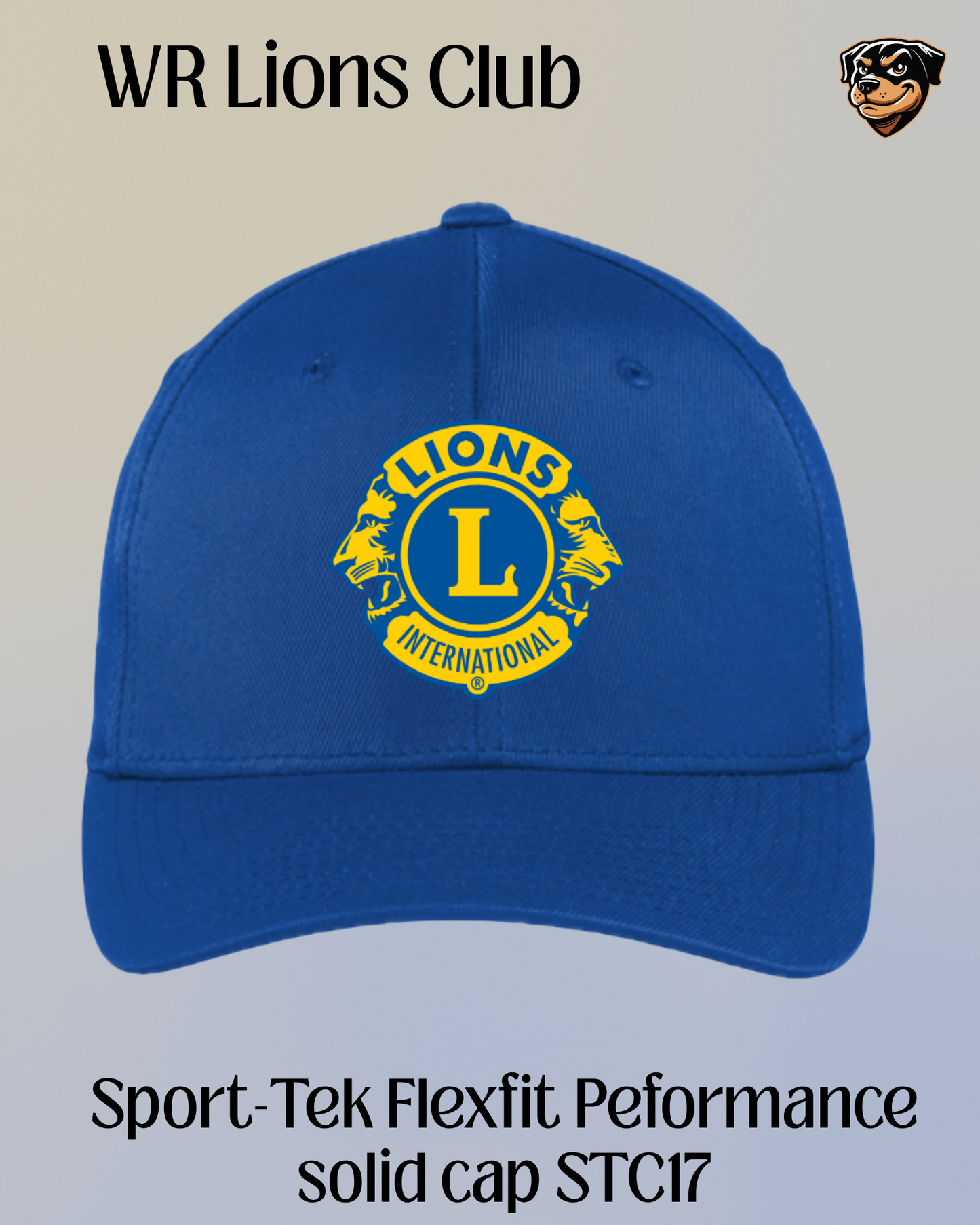 WR Lions Sport-Tek Performance Cap
