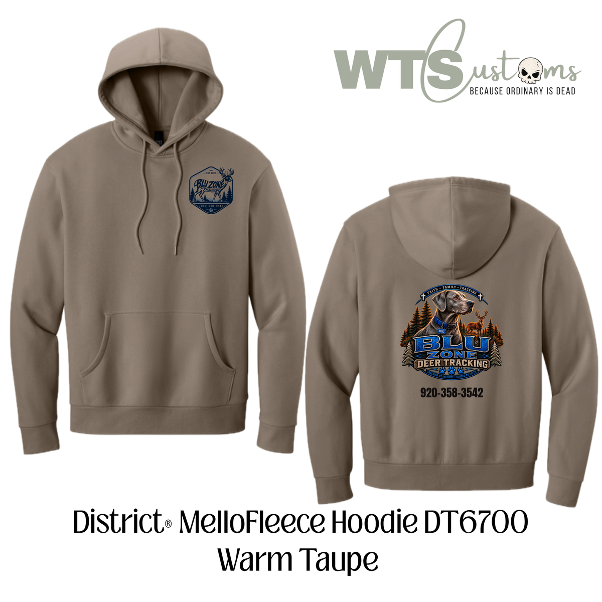 Blu Zone MelloFleece Hoodie