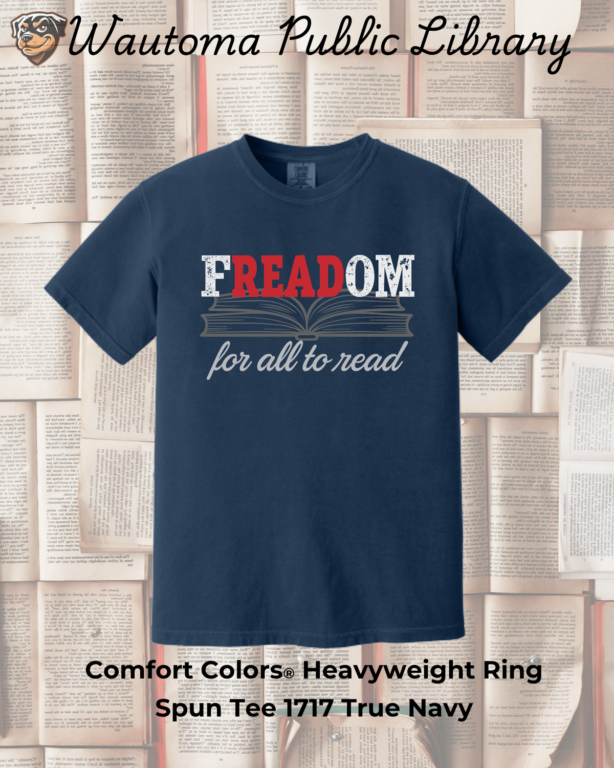 fREADom for all to Read Tee