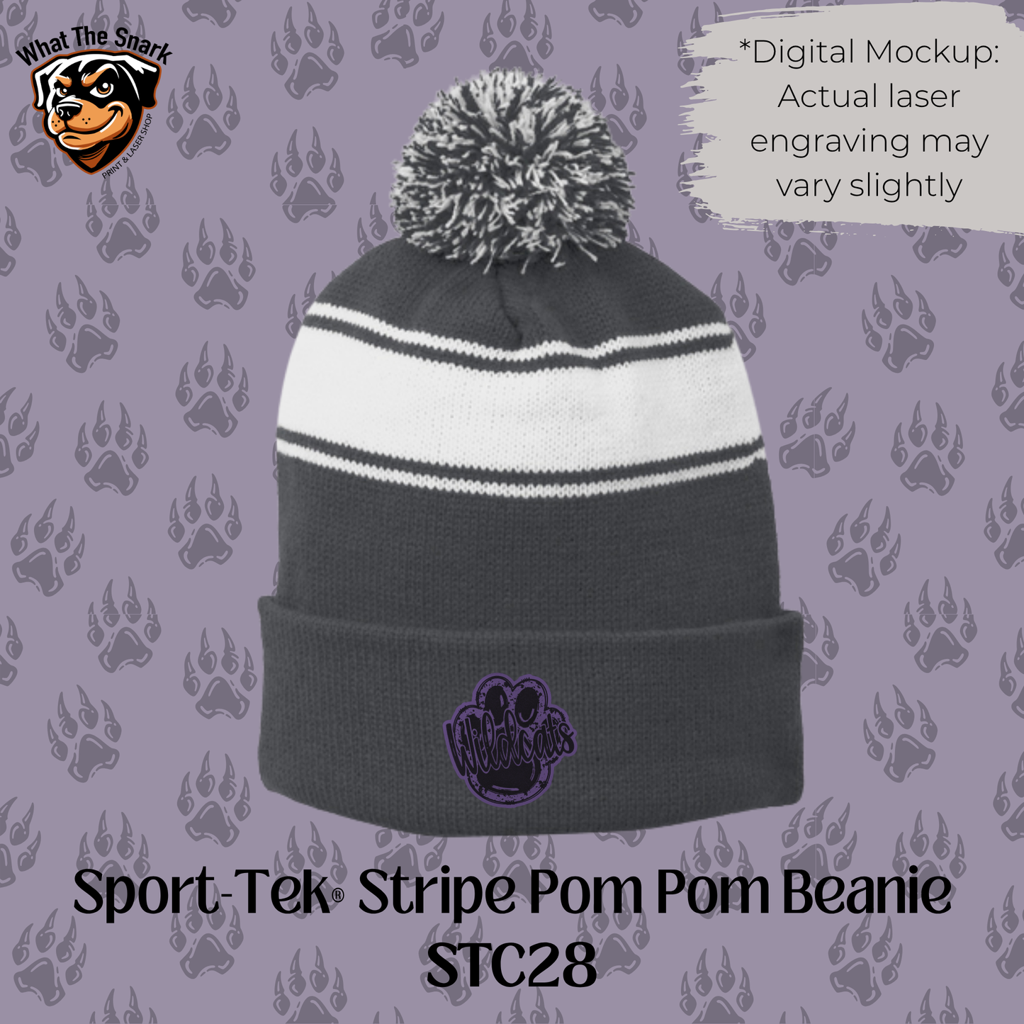Wildcats Paw Pom Pom Hat