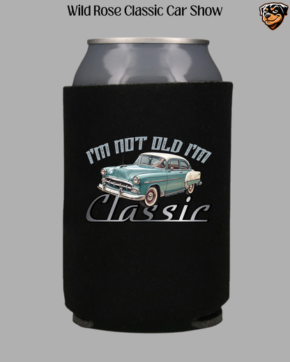 WR Classic Car Show I'm Not Old I'm Classic Koozie
