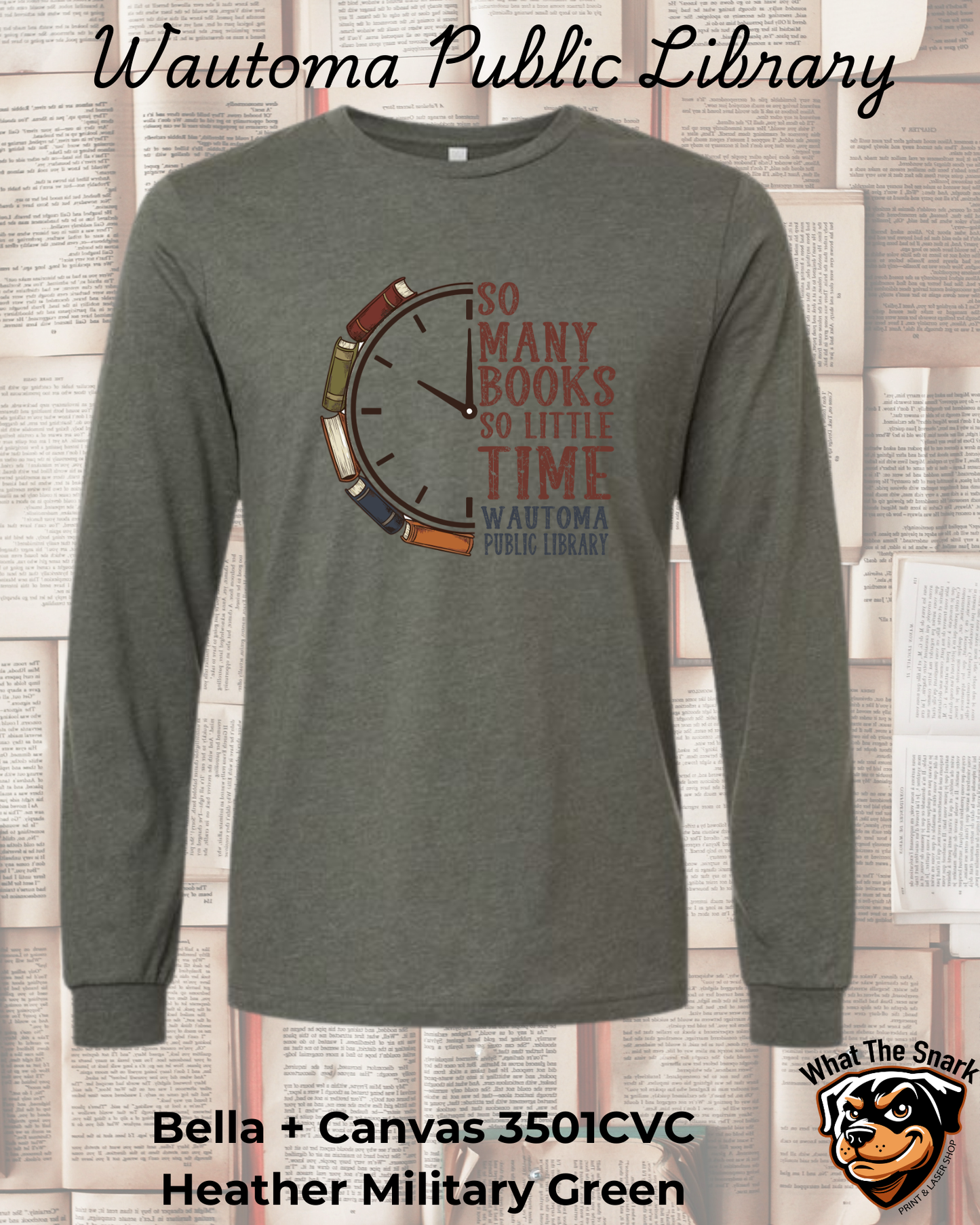 WPL So Many Books So Little Time Long Sleeve