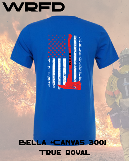 WRFD Back the Red Tee with Flag