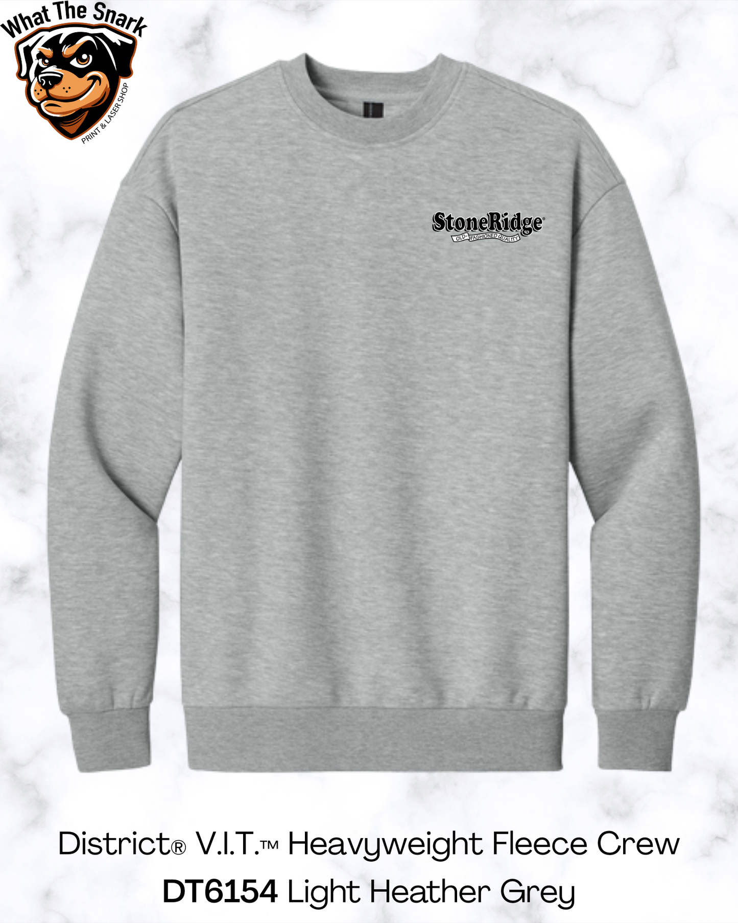 District V.I.T. Heavyweight Fleece Crew
