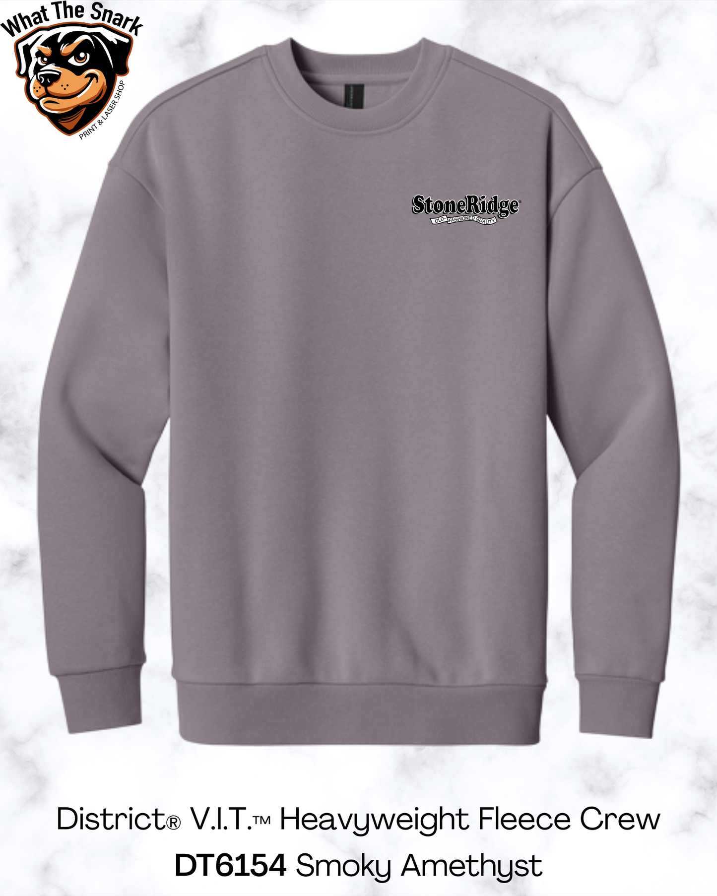 District V.I.T. Heavyweight Fleece Crew