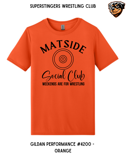 Super Stingers Matside Social Club Performance Tee