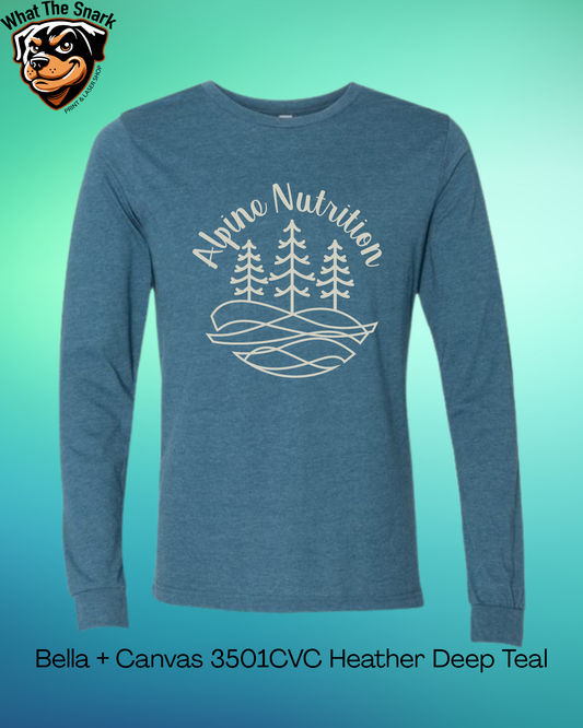 Alpine Trees Long Sleeve tee