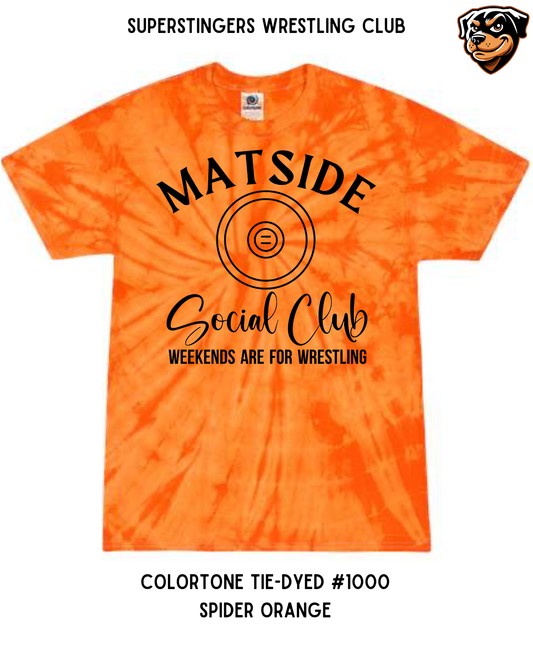 Super Stingers Matside Social Club Tie-Dye Tee