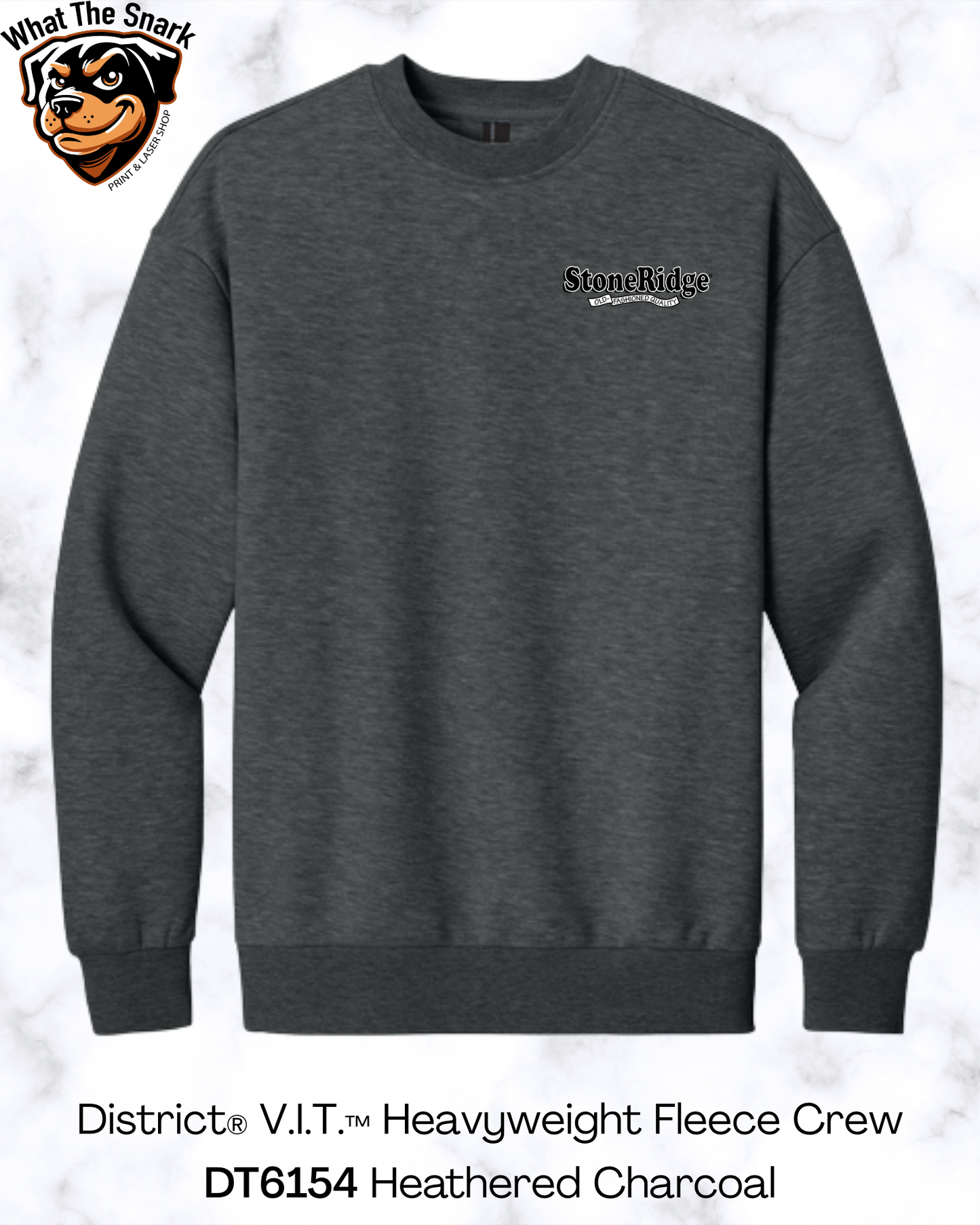 District V.I.T. Heavyweight Fleece Crew