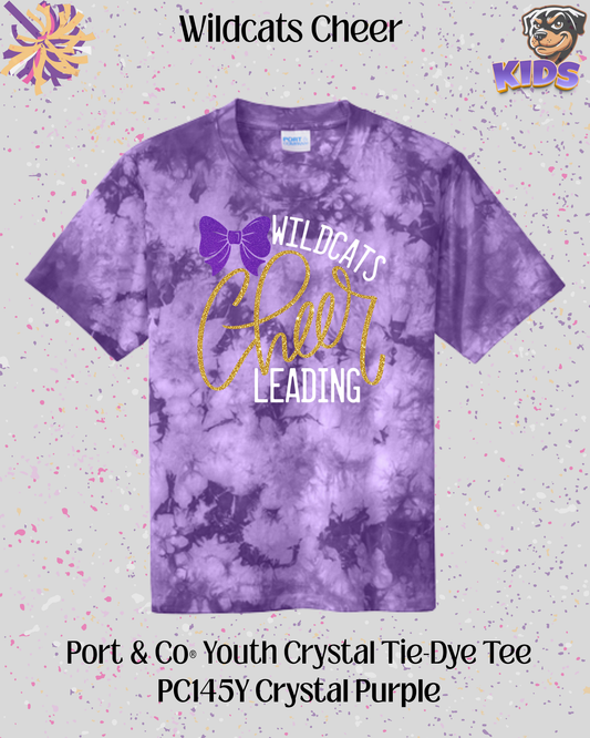 Wildcats Cheerleading Youth Tee