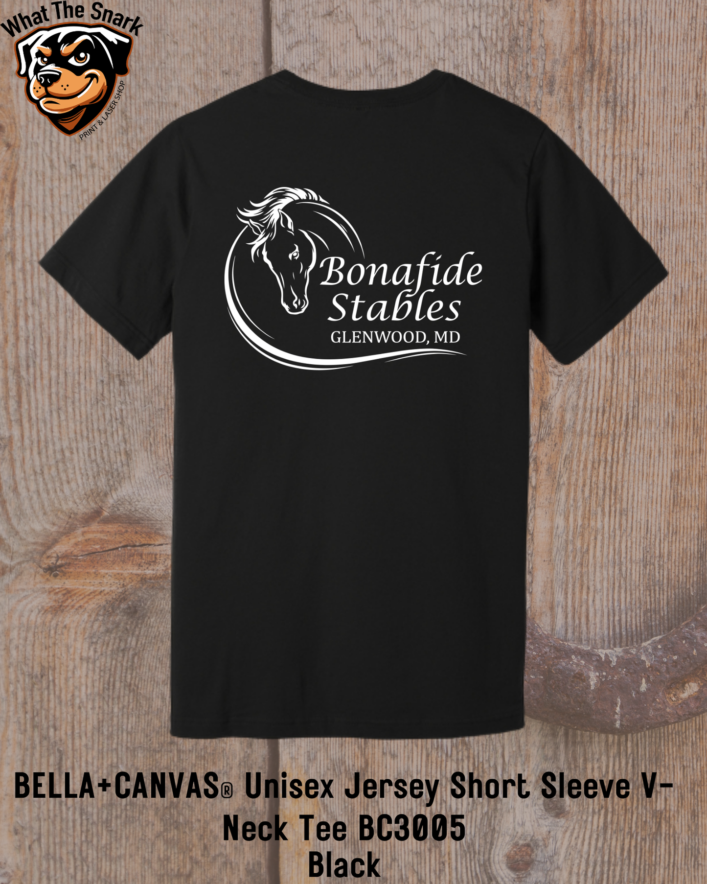Bonafide Stables V-Neck T-Shirt