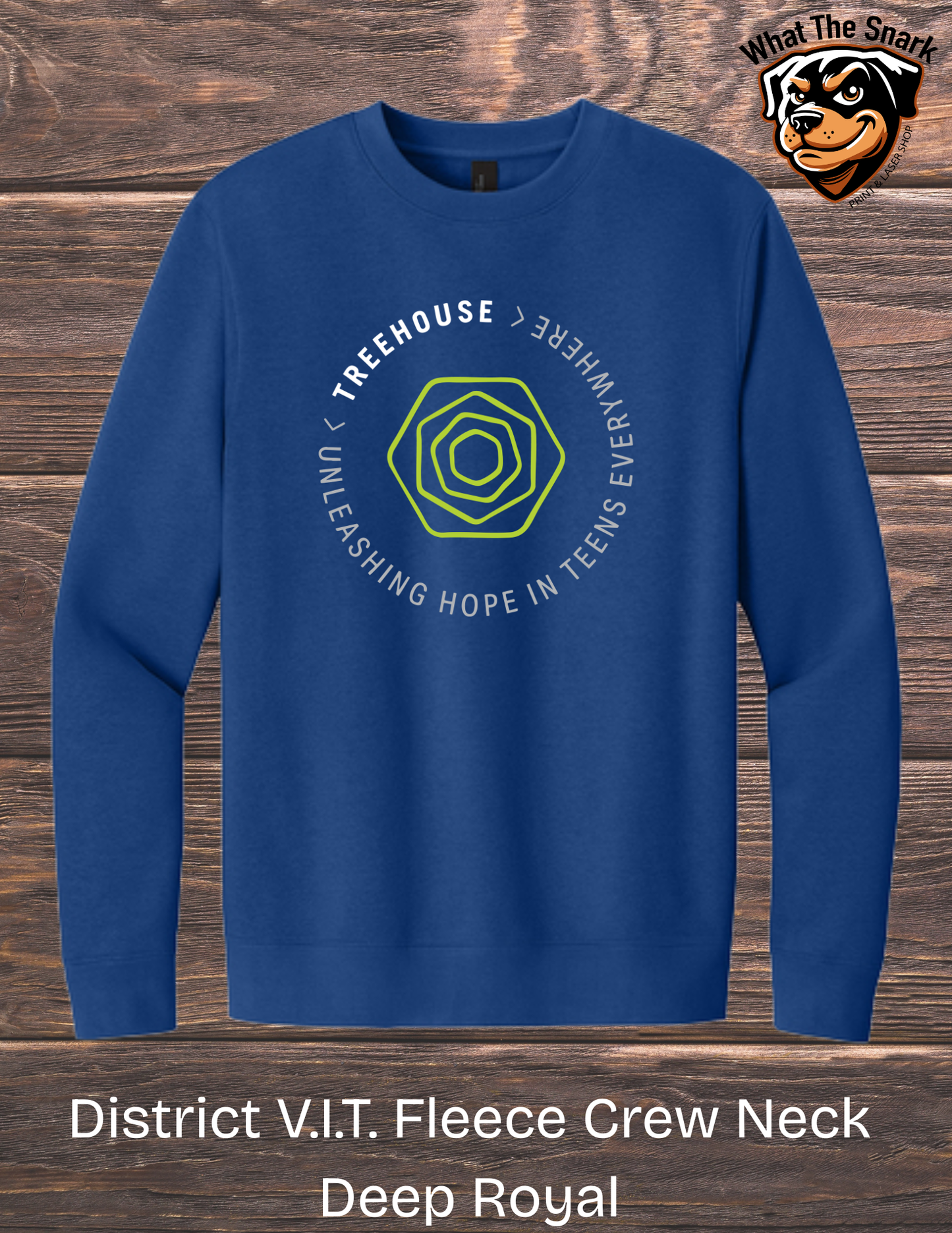 Treehouse Unleashing Hope Crewneck