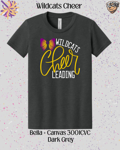 Wildcats Cheerleading Adult Tee