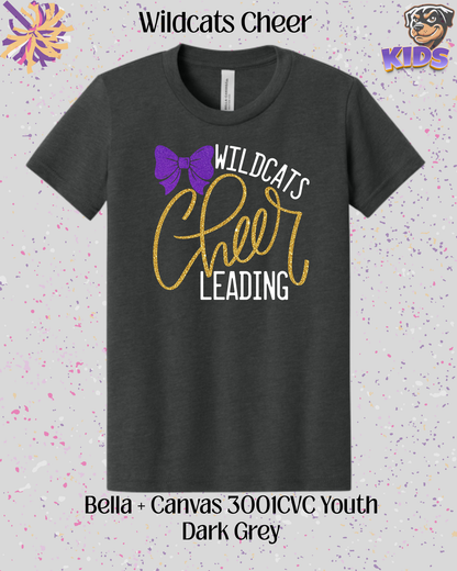Wildcats Cheerleading Youth Tee