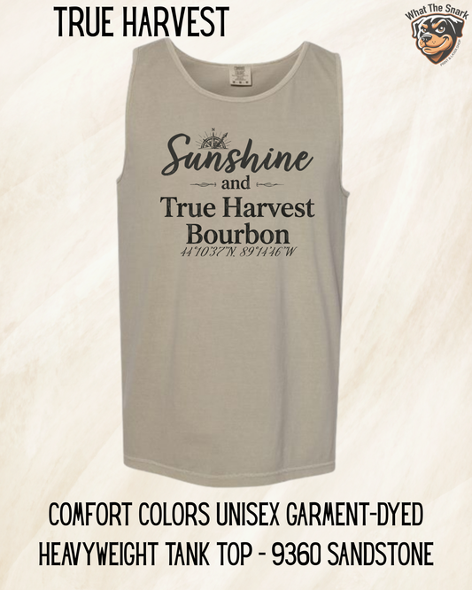 Sunshine and True Harvest Bourbon Unisex Tank