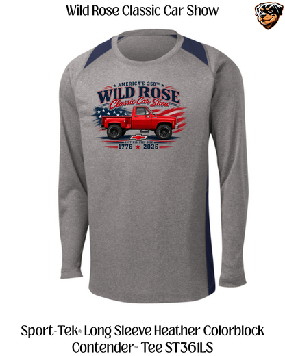 WR Classic Car Show 250th Anniversary Colorblock long sleeve