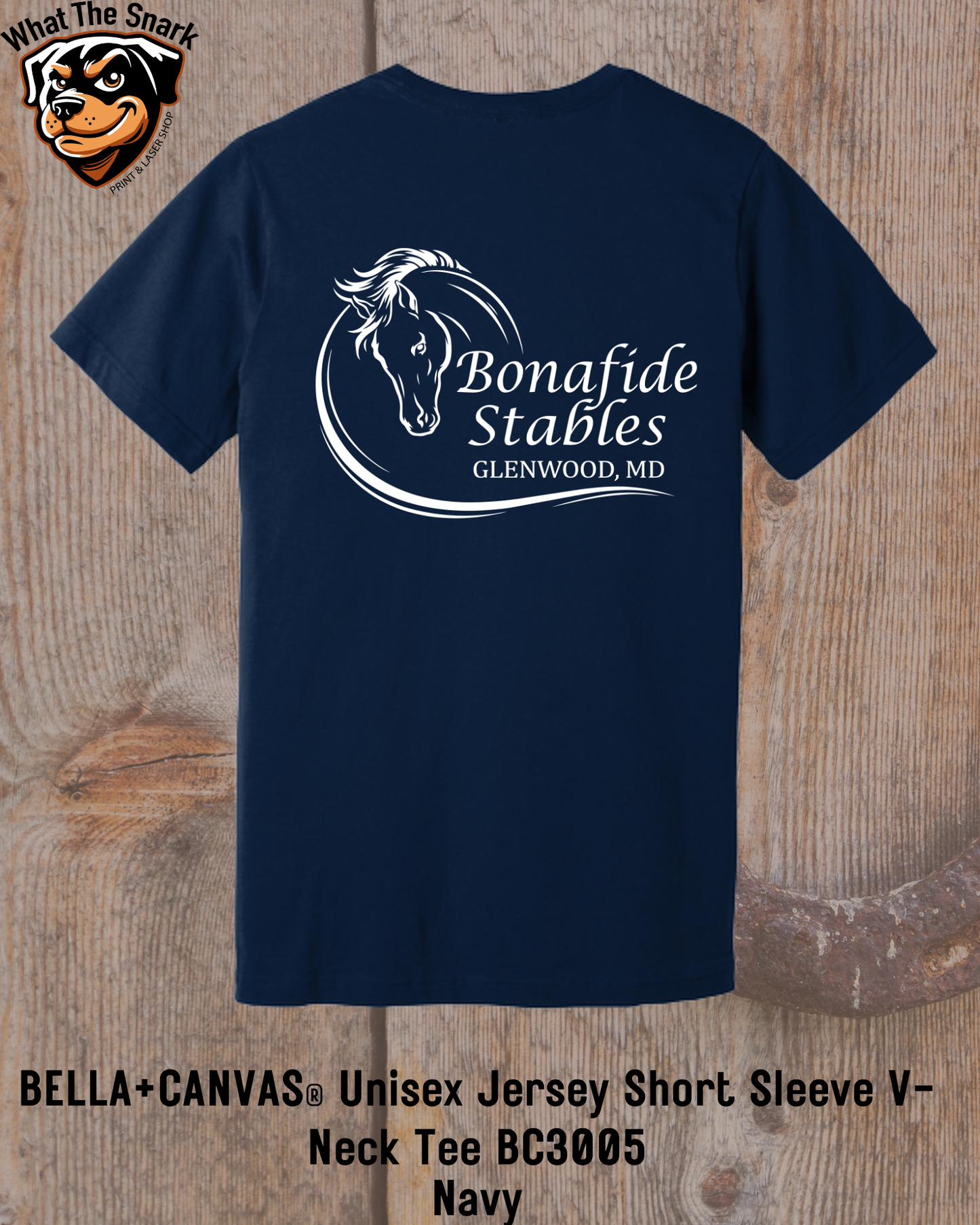 Bonafide Stables V-Neck T-Shirt