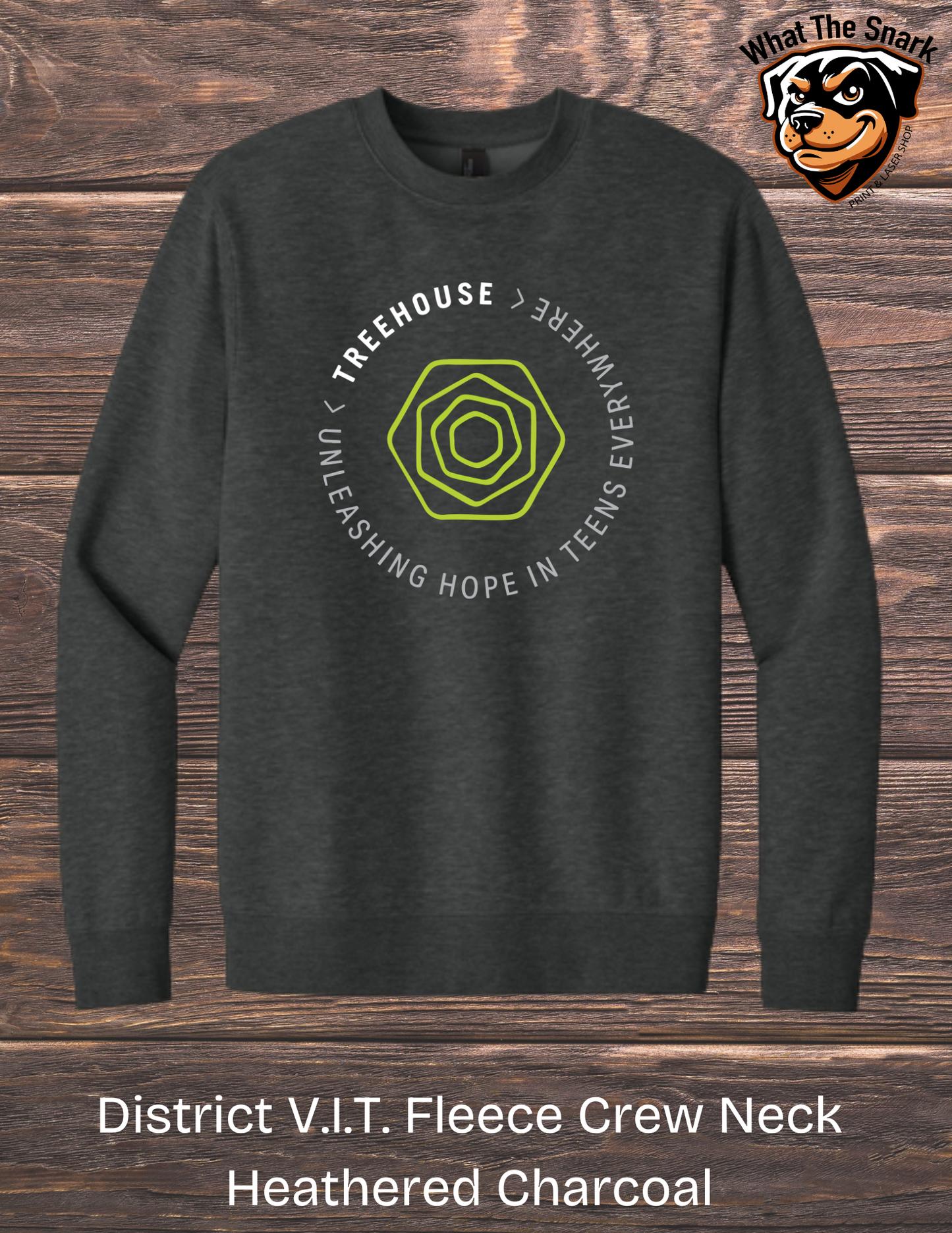 Treehouse Unleashing Hope Crewneck