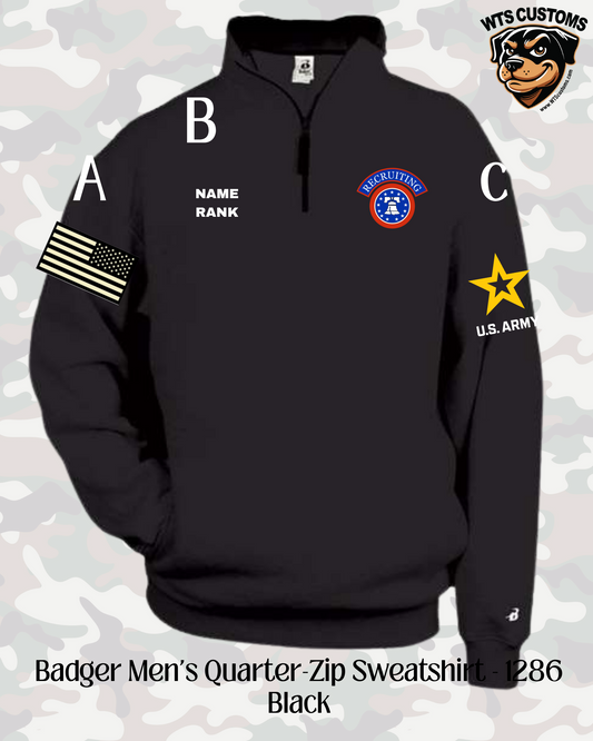 Recruiting Logo Badger 1/4 Zip