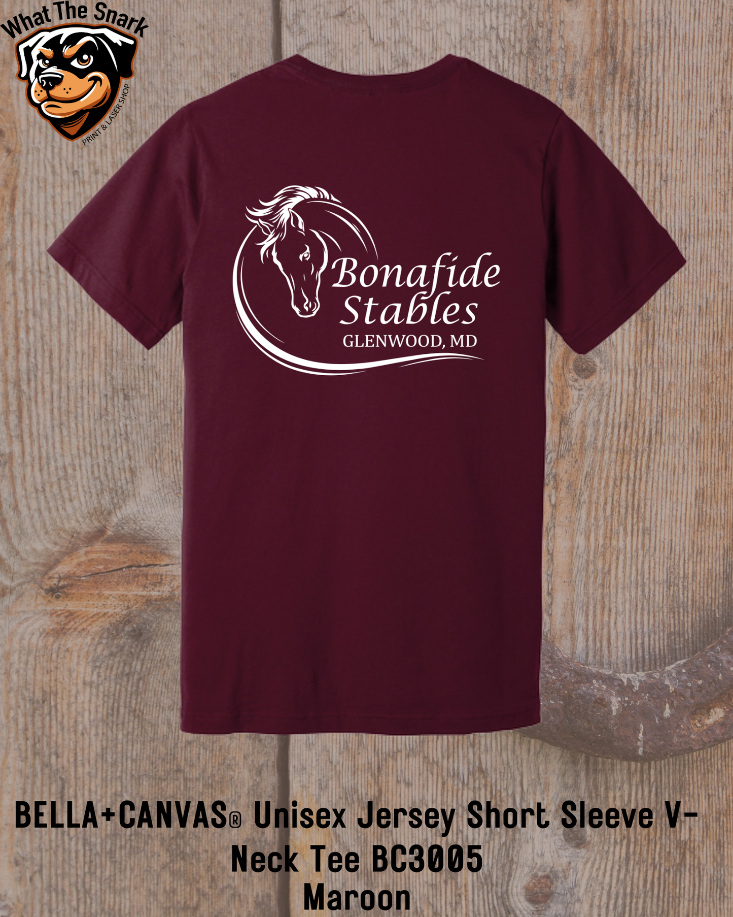 Bonafide Stables V-Neck T-Shirt