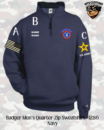 Recruiting Logo Badger 1/4 Zip