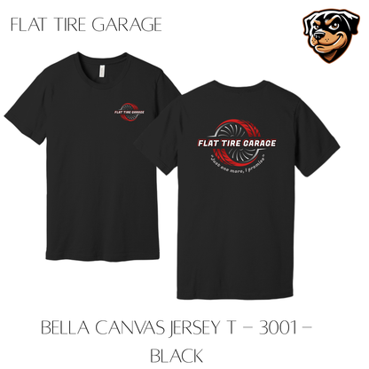 Flat Tire Garage Cotton Tee