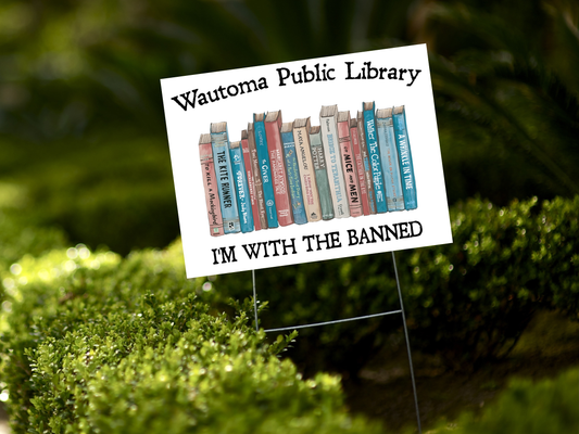 WPL with the Banned Yard Sign