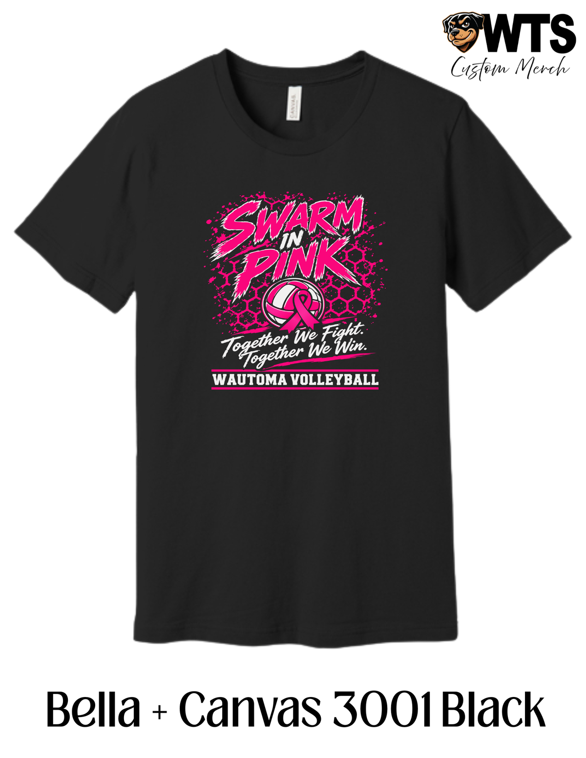 Wautoma Volleyball Bella + Canvas Tee