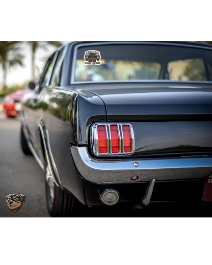 Wild Rose Classic Car Show Car Decals
