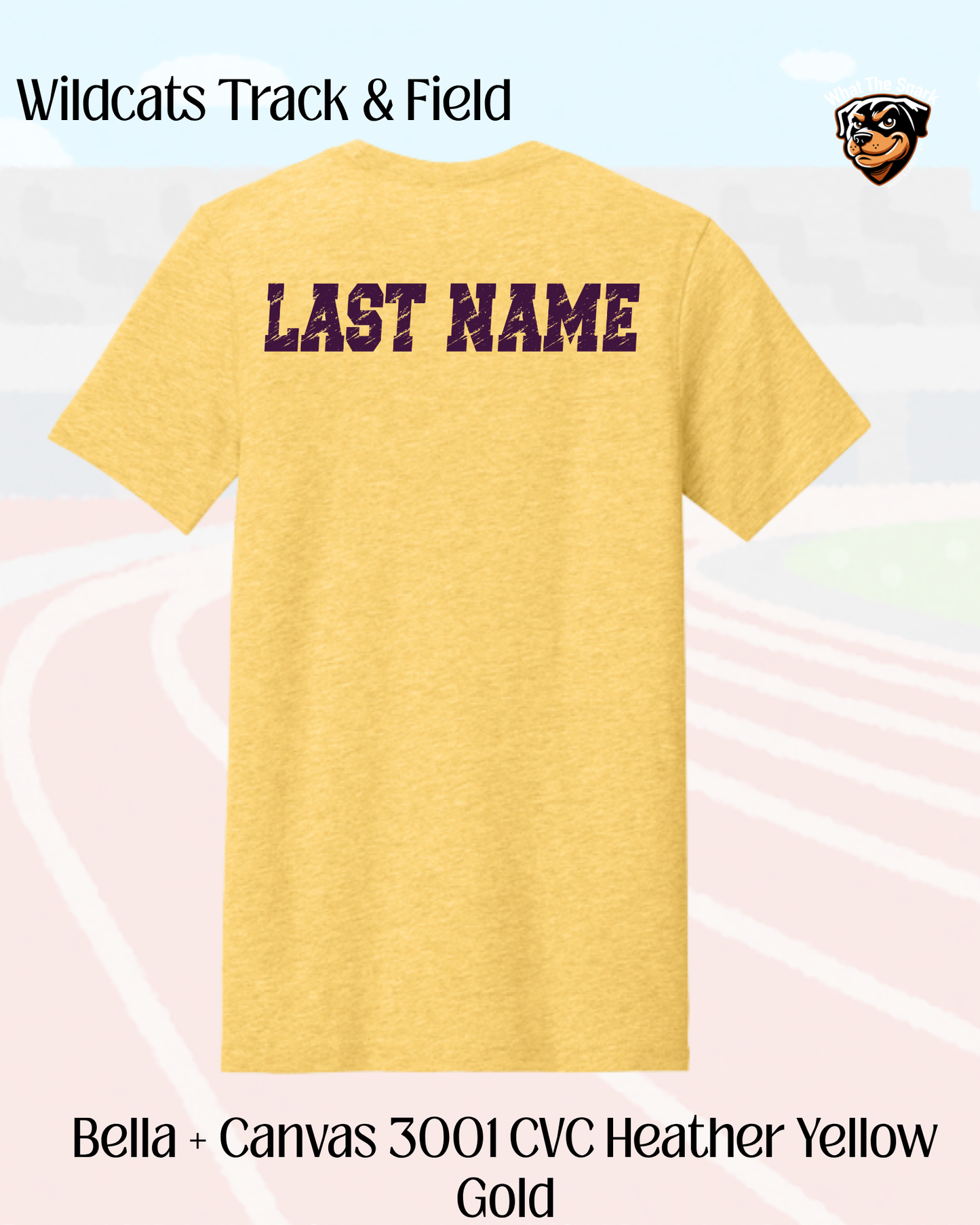 WR Run. Jump. Throw. Repeat.  Cotton Tee