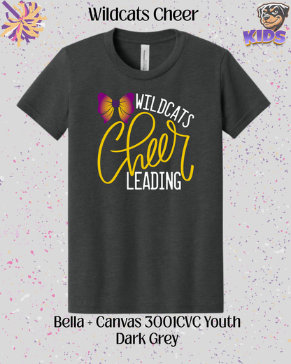 Wildcats Cheerleading Youth Tee