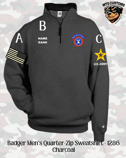 Recruiting Logo Badger 1/4 Zip