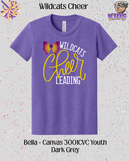 Wildcats Cheerleading Youth Tee