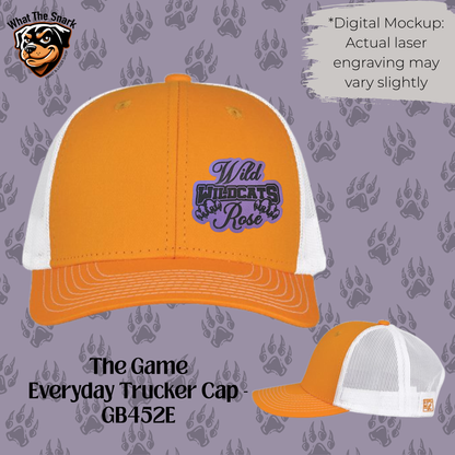 Wild Rose Wildcats Stacked Trucker Cap