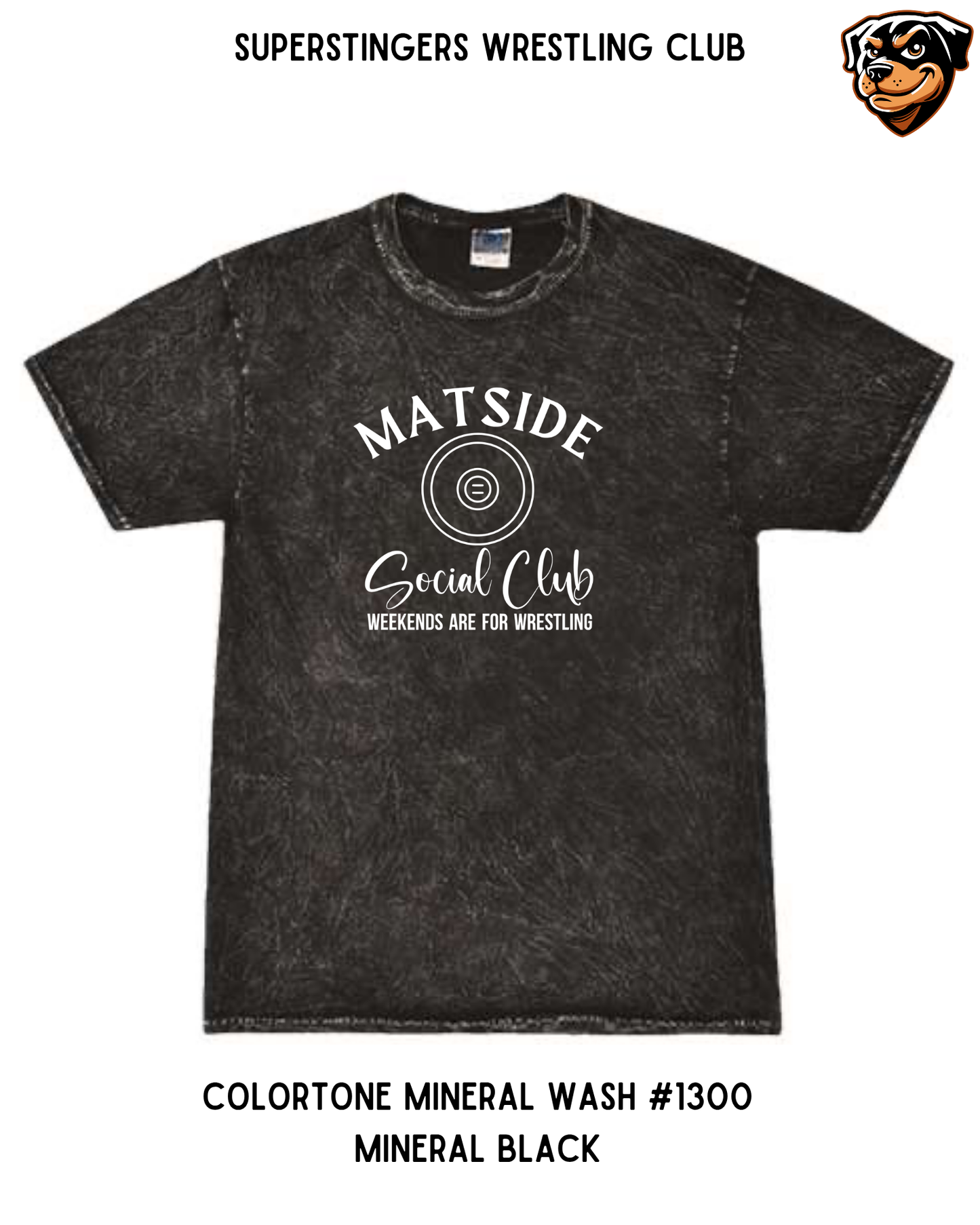 Super Stingers Matside Social Club Tie-Dye Tee
