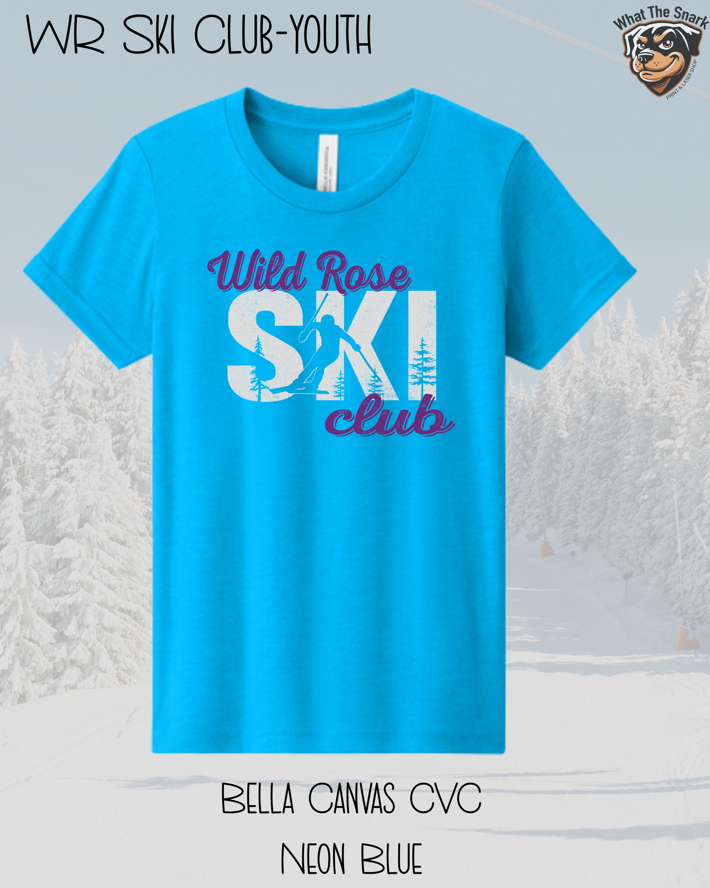 WR Ski Club Youth Skier Tee