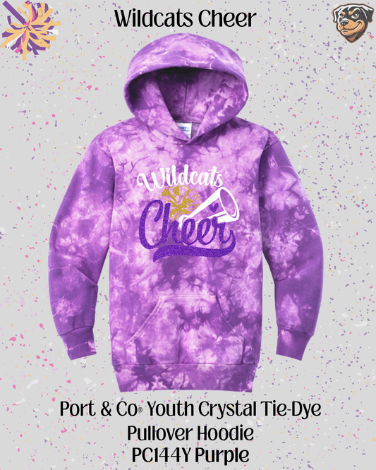 Wildcats Cheer Youth Hoodie