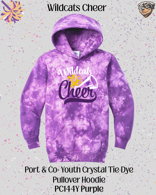 Wildcats Cheer Youth Hoodie