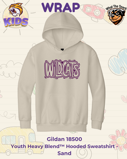 WRAP Wildcat Bubble Pop Youth Hoodie