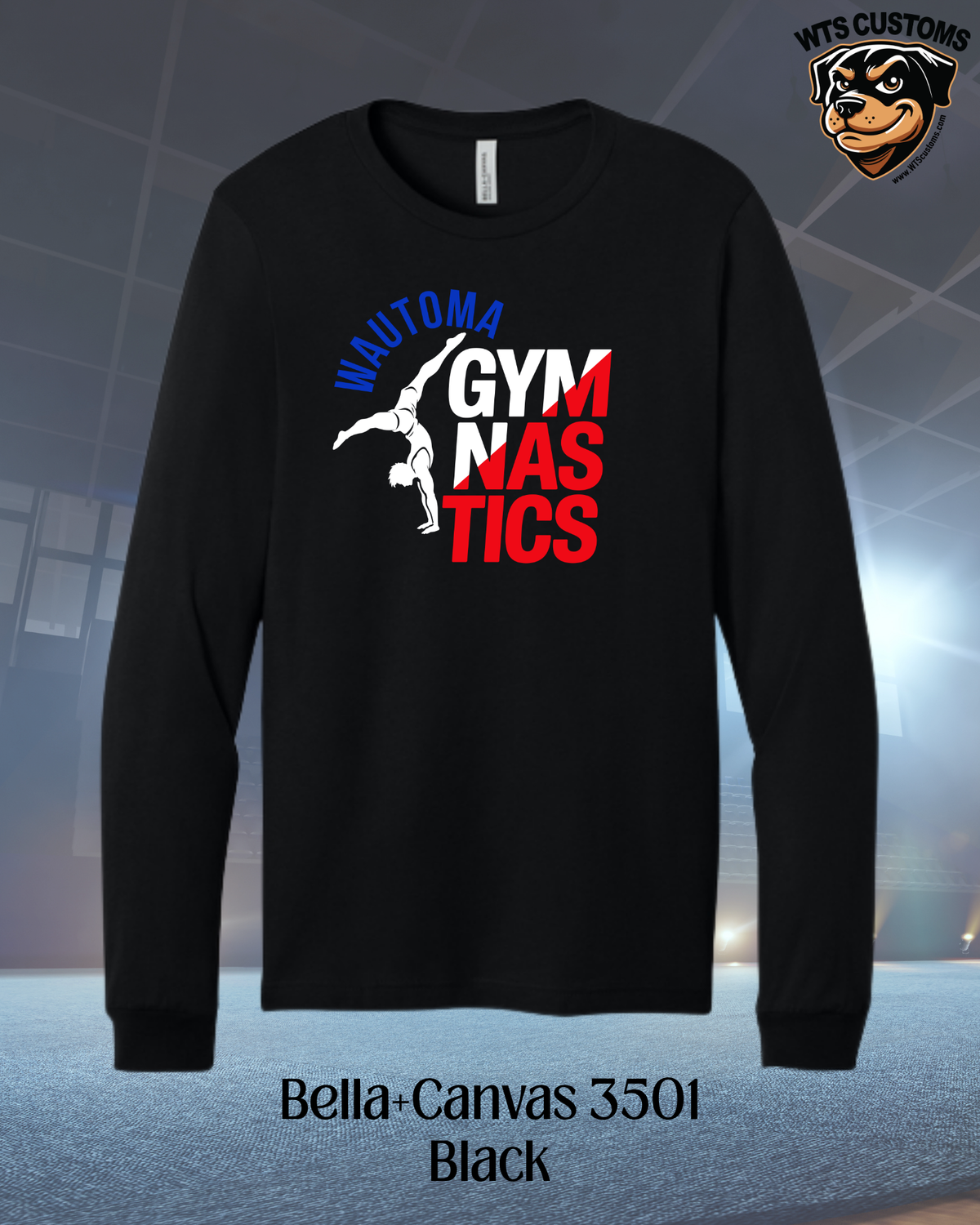 Wautoma Gymnastics 2026 Male Competition Long Sleeve
