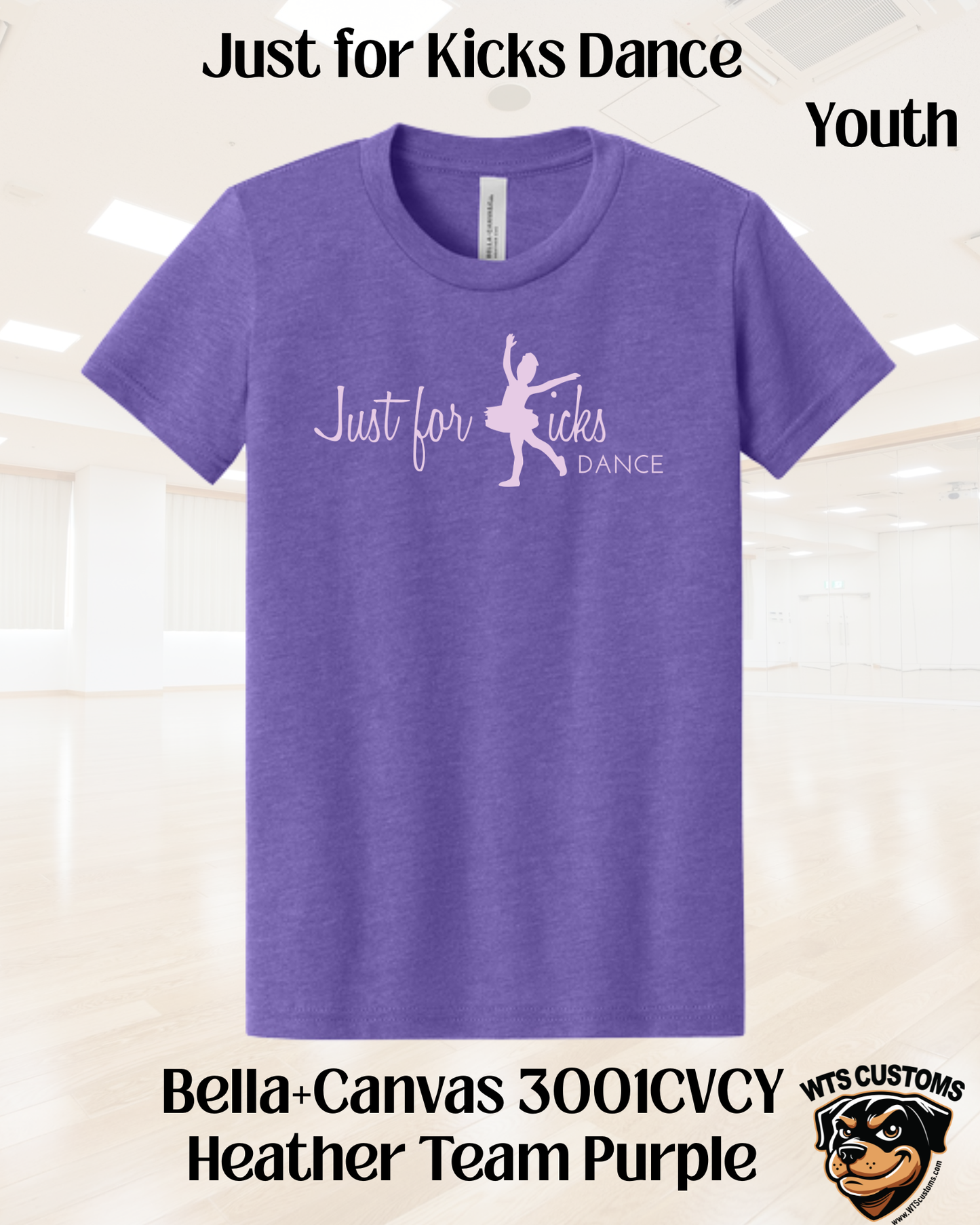 Kids Just for Kicks Logo Tee