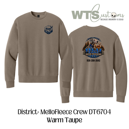 Blu Zone MelloFleece Crew Neck Sweatshirt