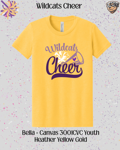 Wildcats Cheer Adult Tee