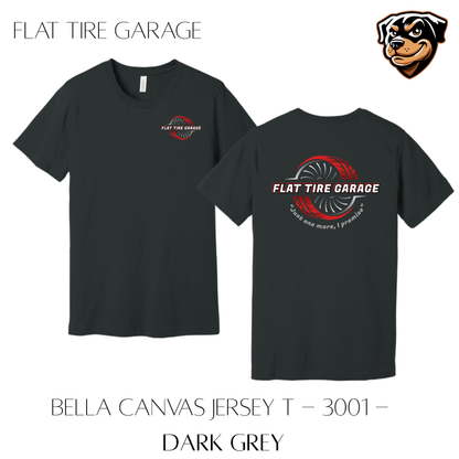Flat Tire Garage Cotton Tee