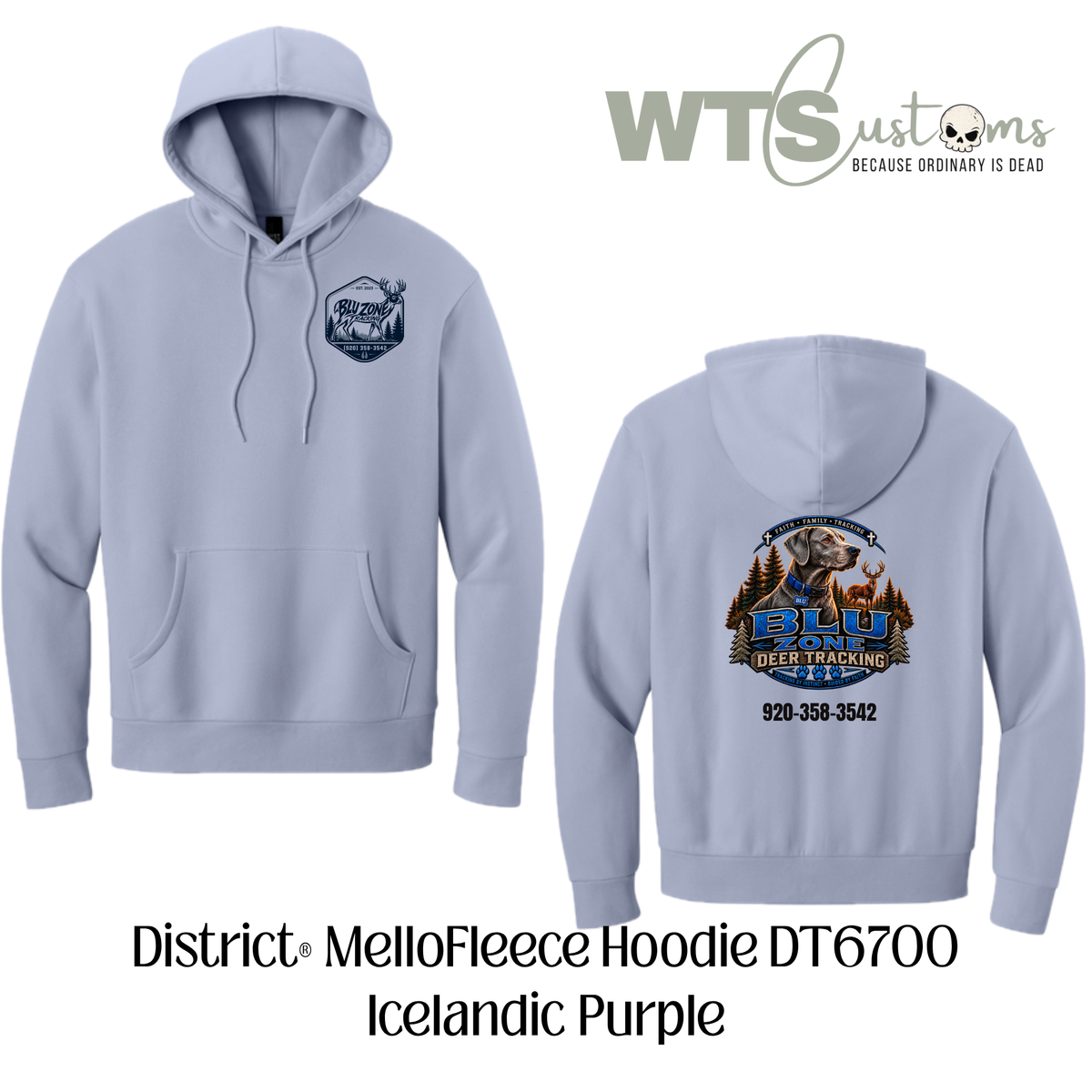 Blu Zone MelloFleece Hoodie
